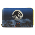 Jurassic Park 30th Anniversary Dino Moon Glow Zip Around Wallet, , hi-res image number 1