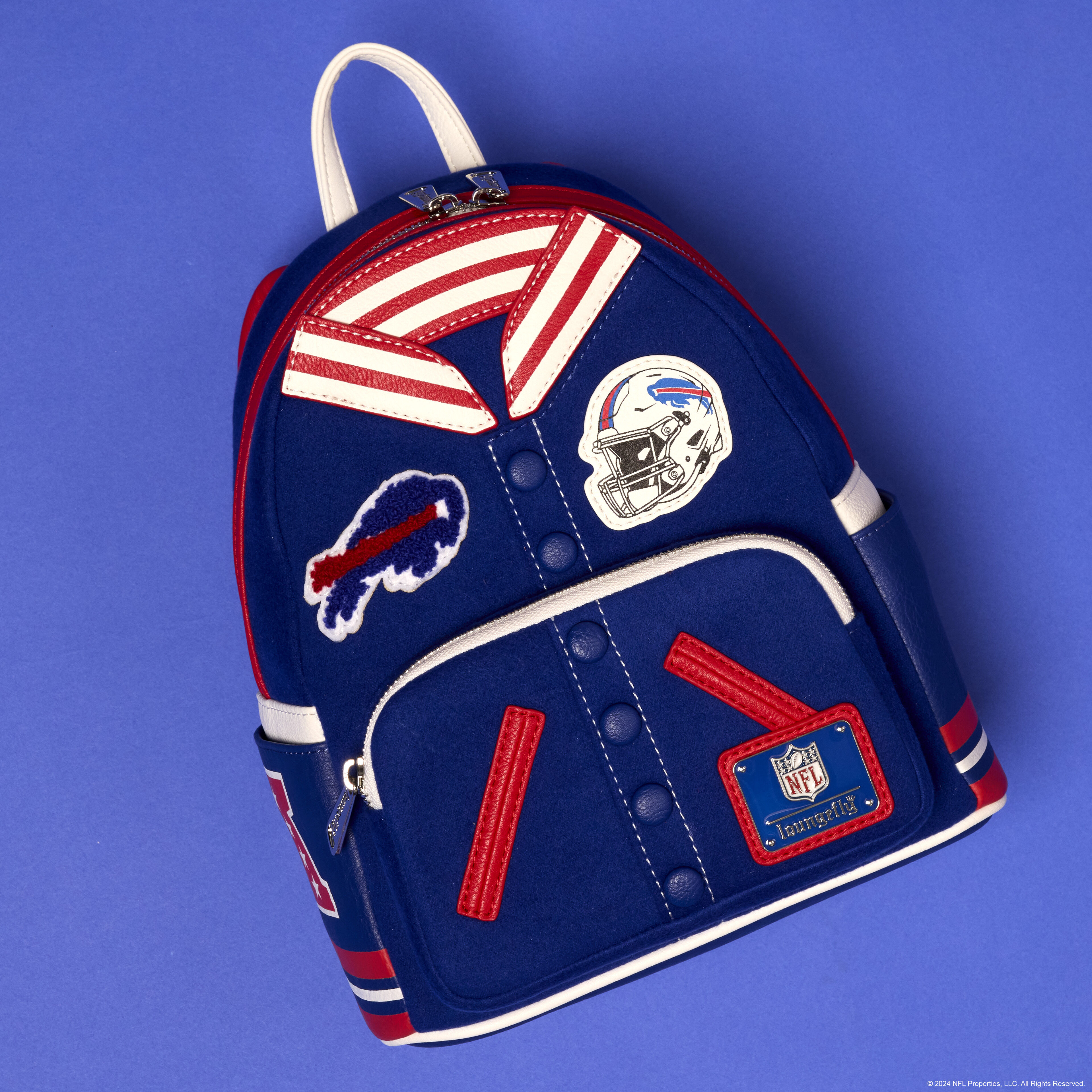Nylon varsity mini backpack sale