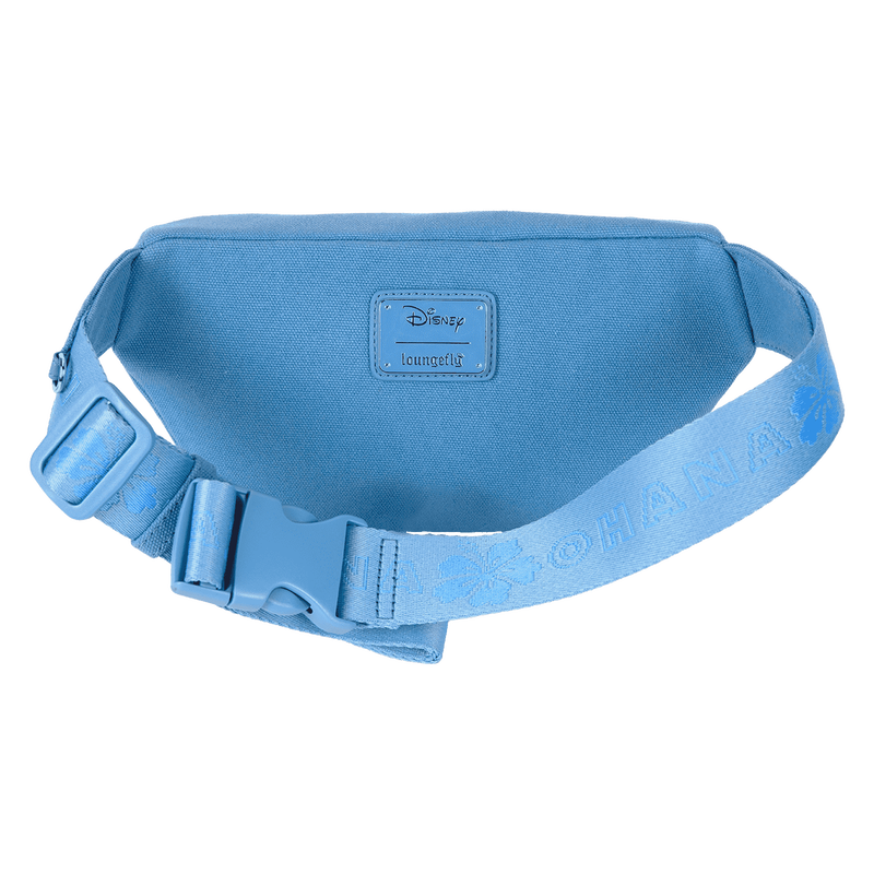 ★LOUNGEFLY★Stitch Ohana Canvas Belt Bag with Coin Bag Stitch Ohana Canvas Convertible Belt Bag with Coin Bag