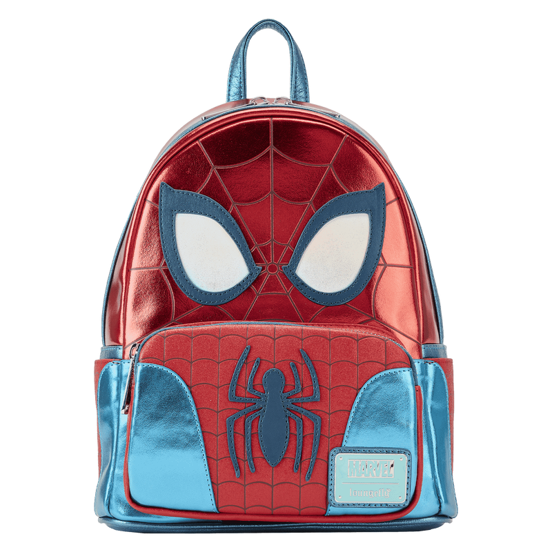 Marvel Metallic Spider-Man Cosplay Mini Backpack, , hi-res view 1