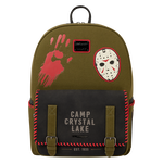 Friday the 13th Camp Crystal Lake Canvas Glow Full-Size Backpack, , hi-res view 1