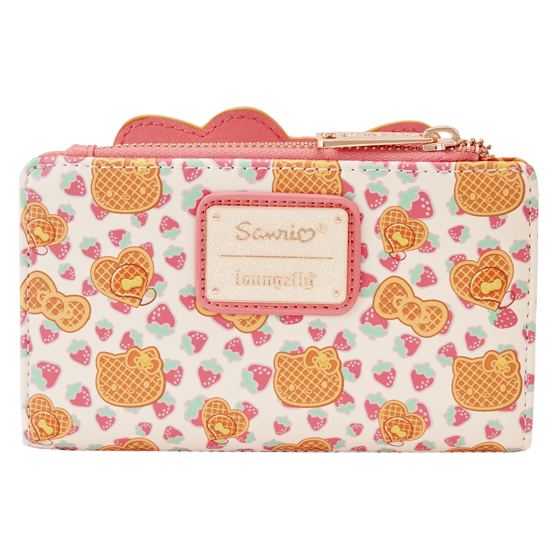 Hello Kitty Breakfast Waffle Flap Wallet, , hi-res image number 5
