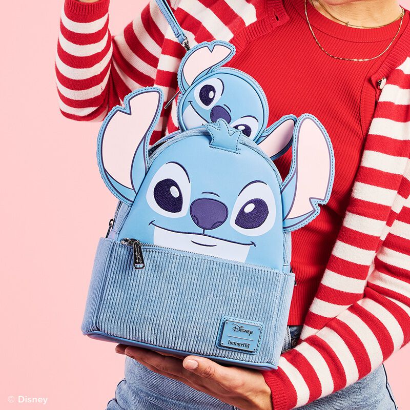 Lilo & Stitch Corduroy Mini Backpack, , hi-res view 6