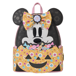 Minnie Mouse Cosplay Floral Pumpkin Glow Candy Corn-Scented Mini Backpack, , hi-res view 1