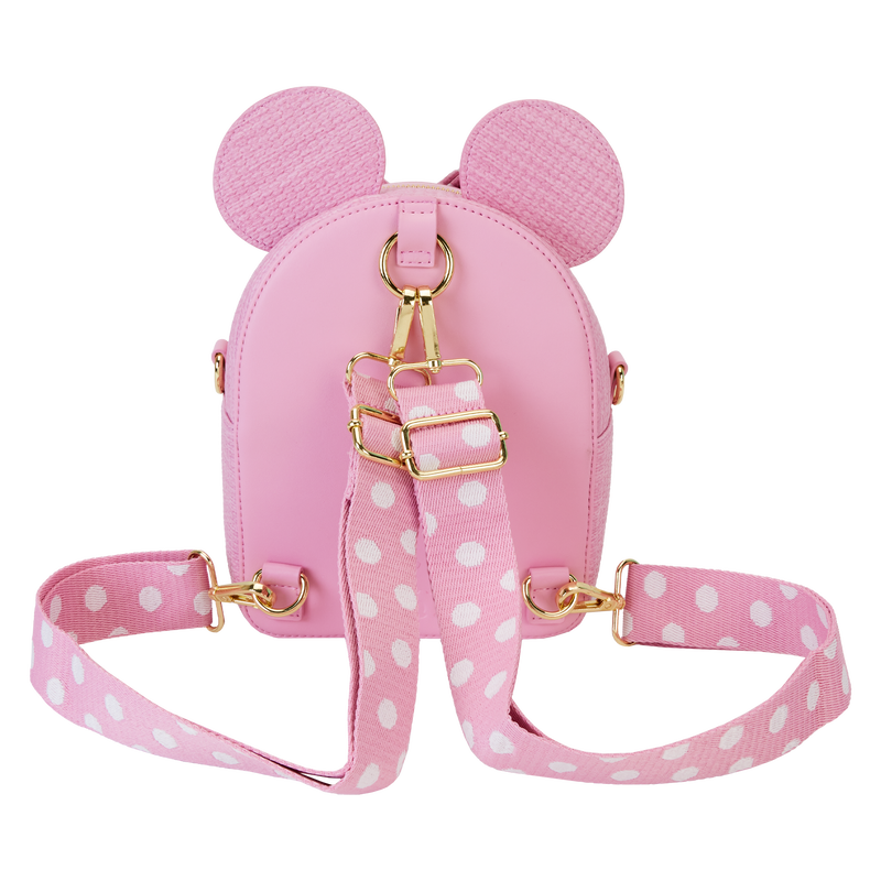 Minnie mouse pink bow crossbody bag by loungefly shop