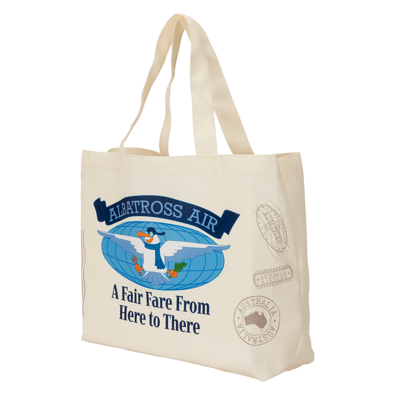 The Rescuers Down Under Albatross Air Canvas Tote Bag, , hi-res view 3