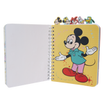 Disney100 Mickey & Friends Classic Stationery Spiral Tab Journal, , hi-res view 3
