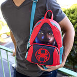 Spider-Verse Miles Morales Hoodie Cosplay Lenticular Mini Backpack, , hi-res view 2