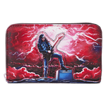 Stranger Things Eddie Munson Tribute Glow Zip Around Wallet