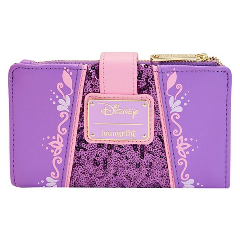 Exclusive - Rapunzel Sequin Glow Flap Wallet, , hi-res image number 6