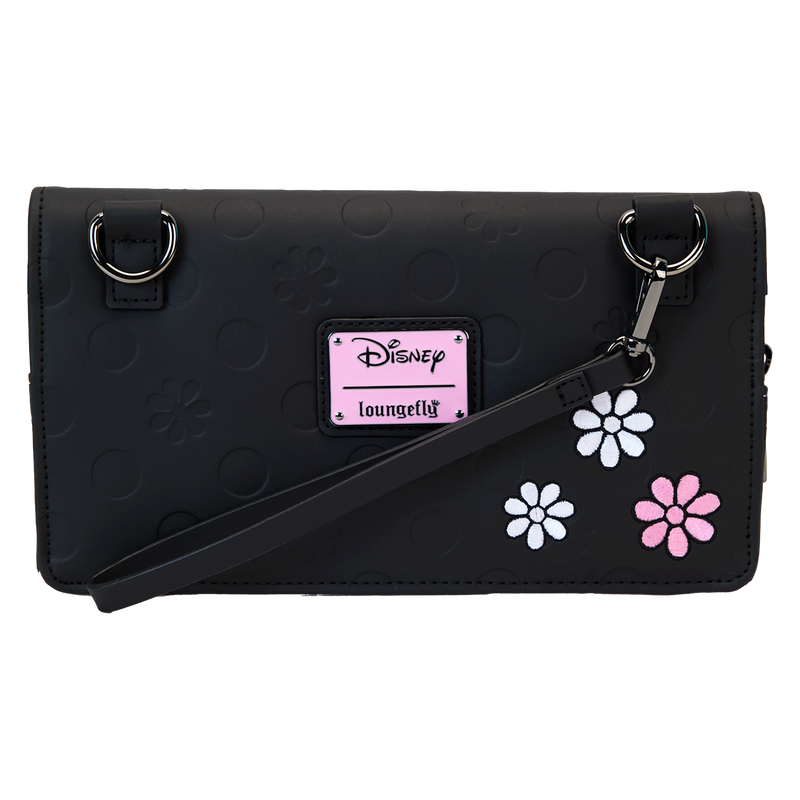 Minnie Mouse Floral Rock The Dots Clutch Crossbody Bag