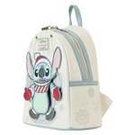 Stitch Holiday Snow Angel Glitter Mini Backpack, , hi-res view 3
