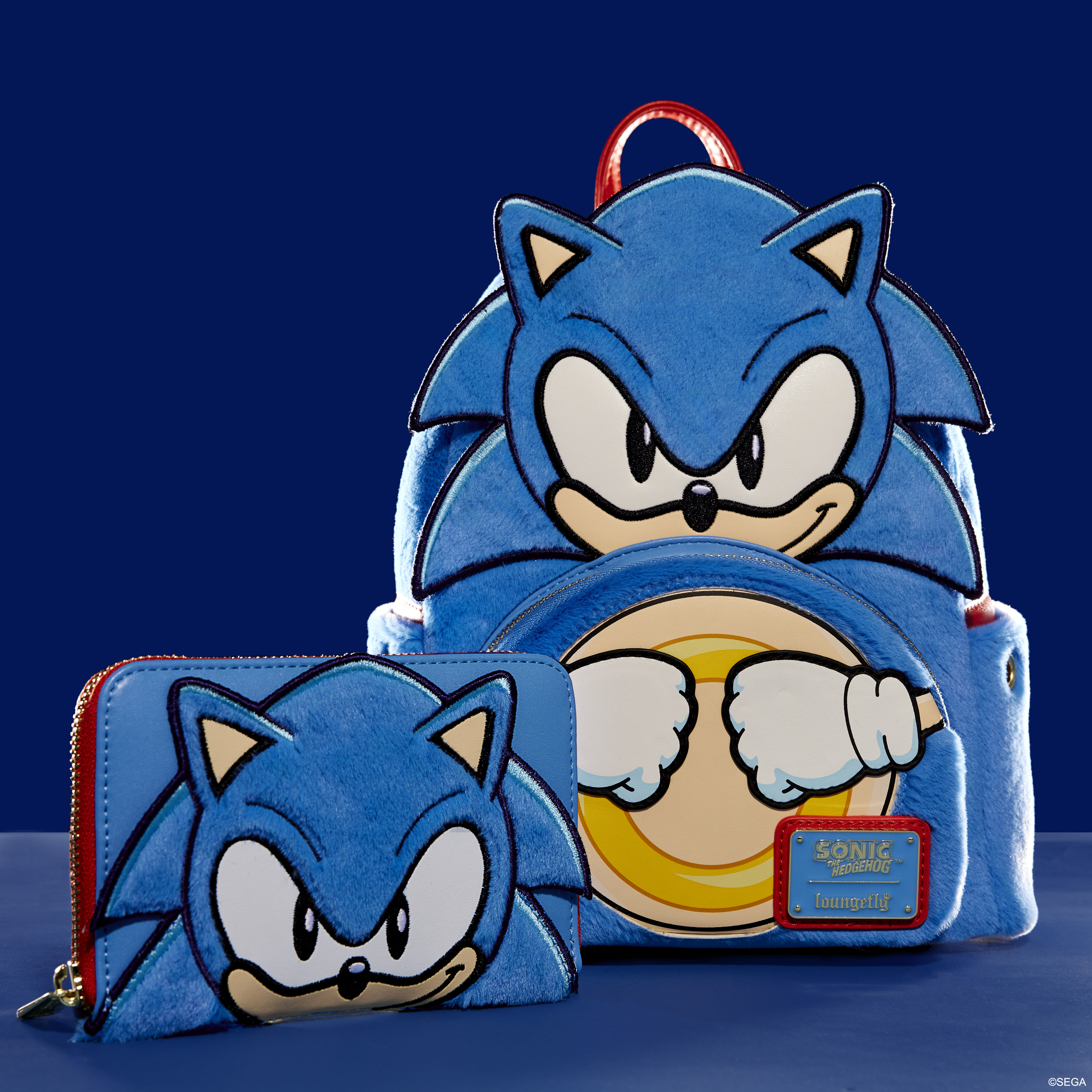 Buy Sonic the Hedgehog Classic Cosplay Plush Mini Backpack at Loungefly