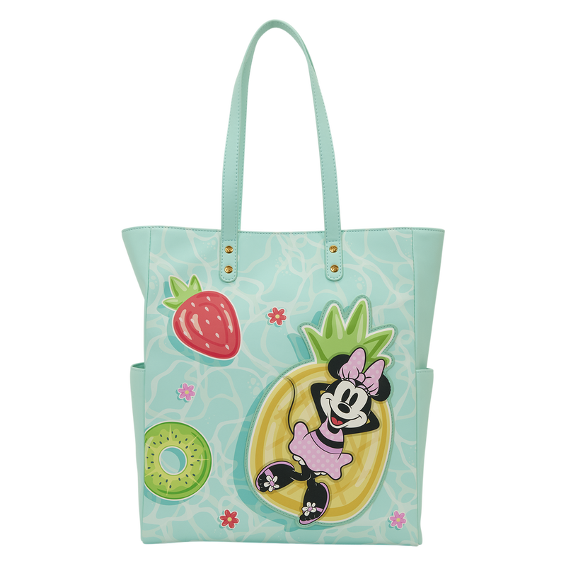 Mickey & Minnie Beach Fun Tote Bag, , hi-res view 1