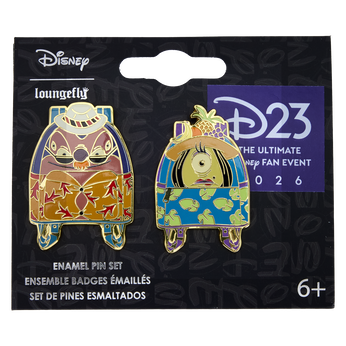 D23 Exclusive Lilo & Stitch Jumba and Pleakley 2-Pack Pin Set, , hi-res view 1