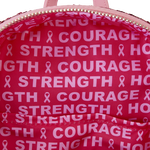 Breast Cancer Research Foundation Exclusive Pink Ribbon Sequin Mini Backpack, , hi-res view 5
