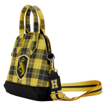 Harry Potter Hufflepuff Patch Varsity Plaid Crossbody Bag, , hi-res view 4