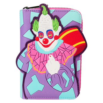 Killer Klowns from Outer Space Jumbo Cosplay Glow Zip Around Wallet, Image 1