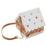 Stitch Shoppe Minnie Mouse Gingerbread House Crossbody Bag, , hi-res view 3