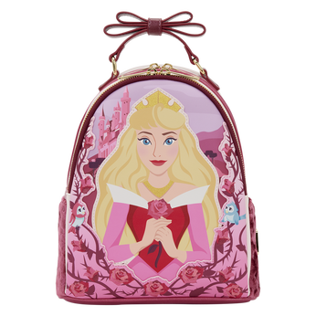 Sleeping Beauty Exclusive Princess Aurora Roses Mini Backpack, Image 1