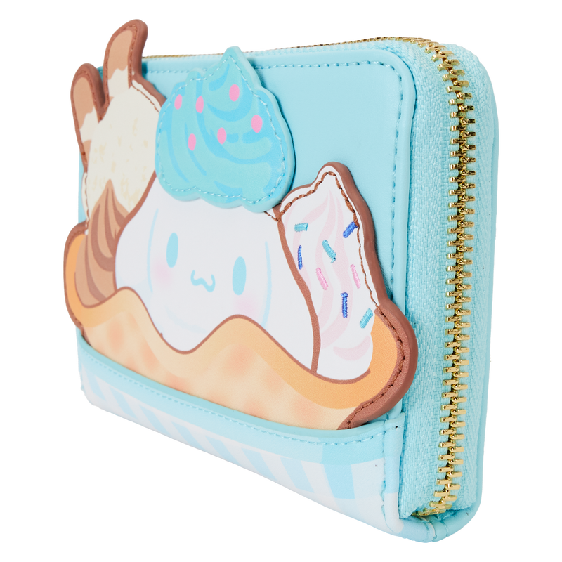 SDCC Limited Edition Sanrio Cinnamoroll&trade;️ Ice Cream Cosplay Zip Around Wallet, , hi-res view 4