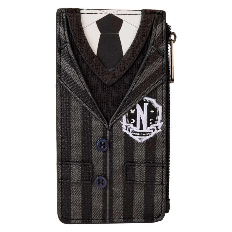 Wednesday Exclusive Nevermore Academy Uniform Cosplay Large Card Holder, , hi-res view 1