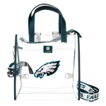 NFL Philadelphia Eagles Clear Convertible Backpack & Tote Bag, , hi-res view 1
