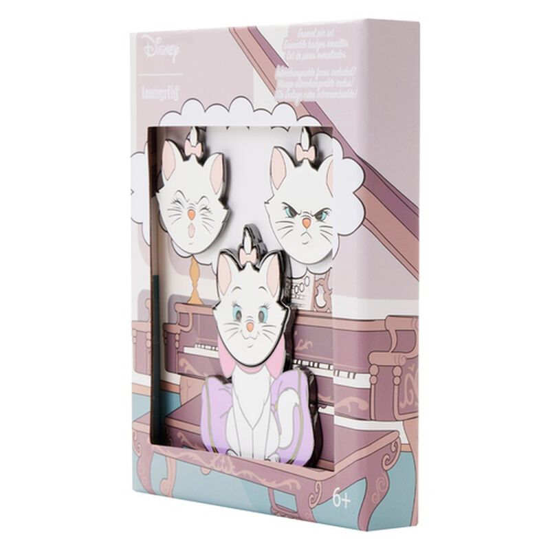 The Aristocats Marie Mixed Emotions Pin Set, , hi-res image number 2