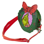 Dr. Seuss' How the Grinch Stole Christmas! Wreath Crossbody Bag, , hi-res view 4