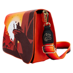 The Lion King 30th Anniversary Pride Rock Silhouette Crossbody Bag, , hi-res view 3