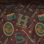 Exclusive Harry Potter Slytherin Banner Velvet Mini Backpack, , hi-res view 6
