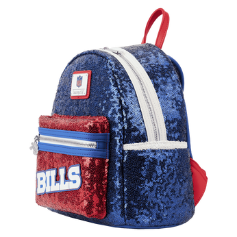 NFL Buffalo Bills Sequin Mini Backpack, Image 2