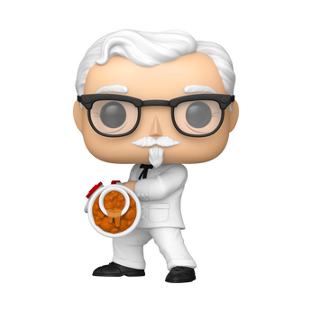Pop! Colonel Sanders with Nugget Launcher (Funko Fusion), Image 1