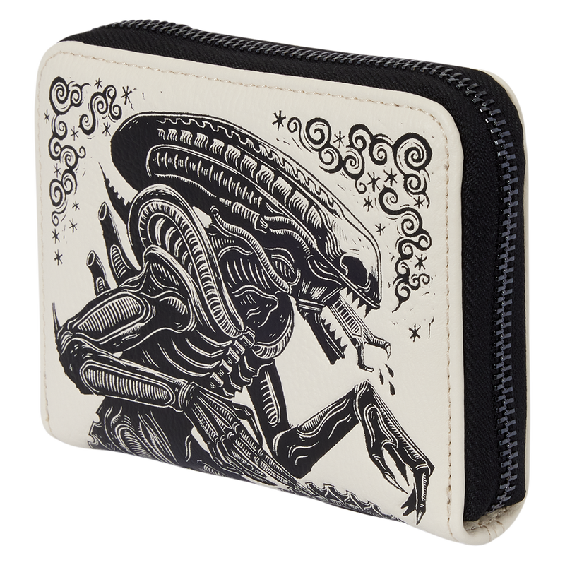 NYCC Exclusive Alien x Mondo Attack Peter Zip Around Wallet, , hi-res view 3