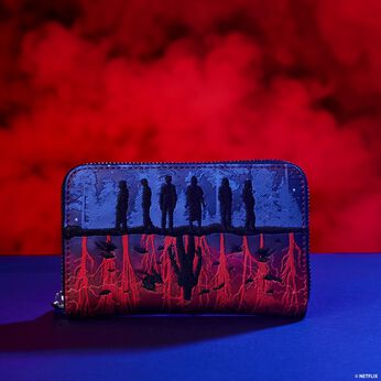 Stranger Things Upside Down Shadows Zip Around Wallet, Image 2