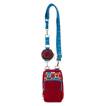 Spider-Man Sherpa Cell Phone Crossbody Bag with Coin Bag, , hi-res view 5