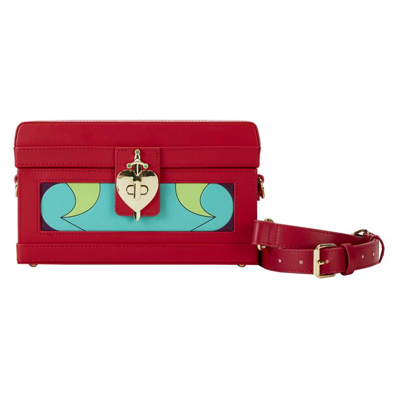 Stitch Shoppe Snow White Exclusive Evil Queen Heart Box Figural Crossbody Bag, , hi-res view 1