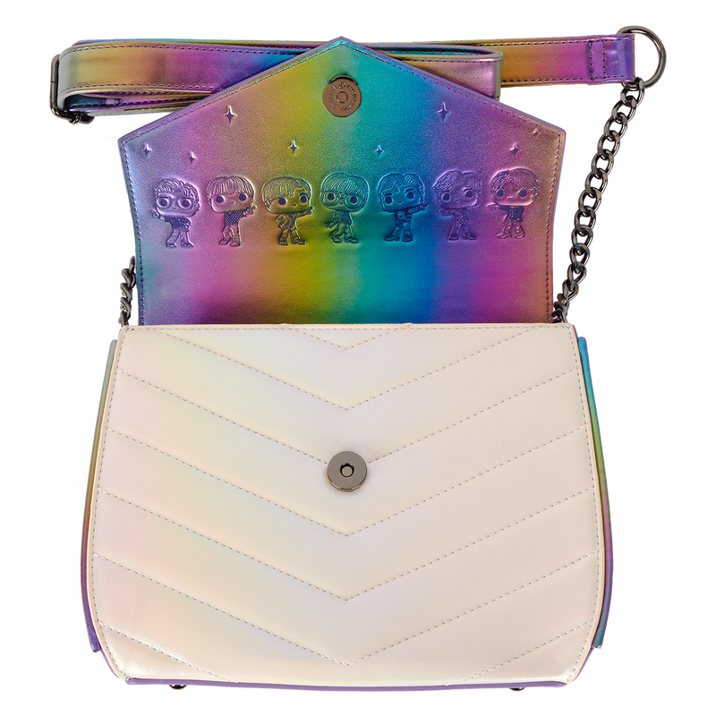 Funko Pop! By Loungefly BTS Iridescent Quilted Crossbody Bag, , hi-res view 9