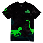 Jurassic World Jungle Scene Unisex Tee, , hi-res view 3