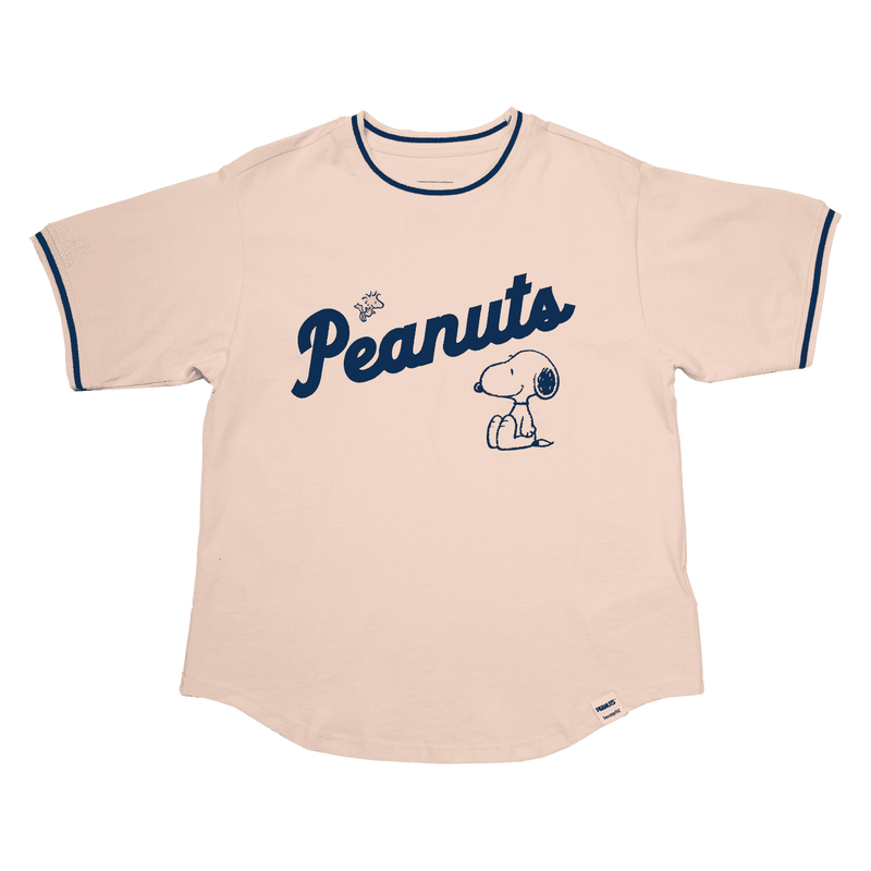 Peanuts Snoopy & Gang Unisex Ringer Tee, , hi-res view 1