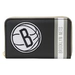 NBA Brooklyn Nets Patch Icons Zip Around Wallet, , hi-res view 1