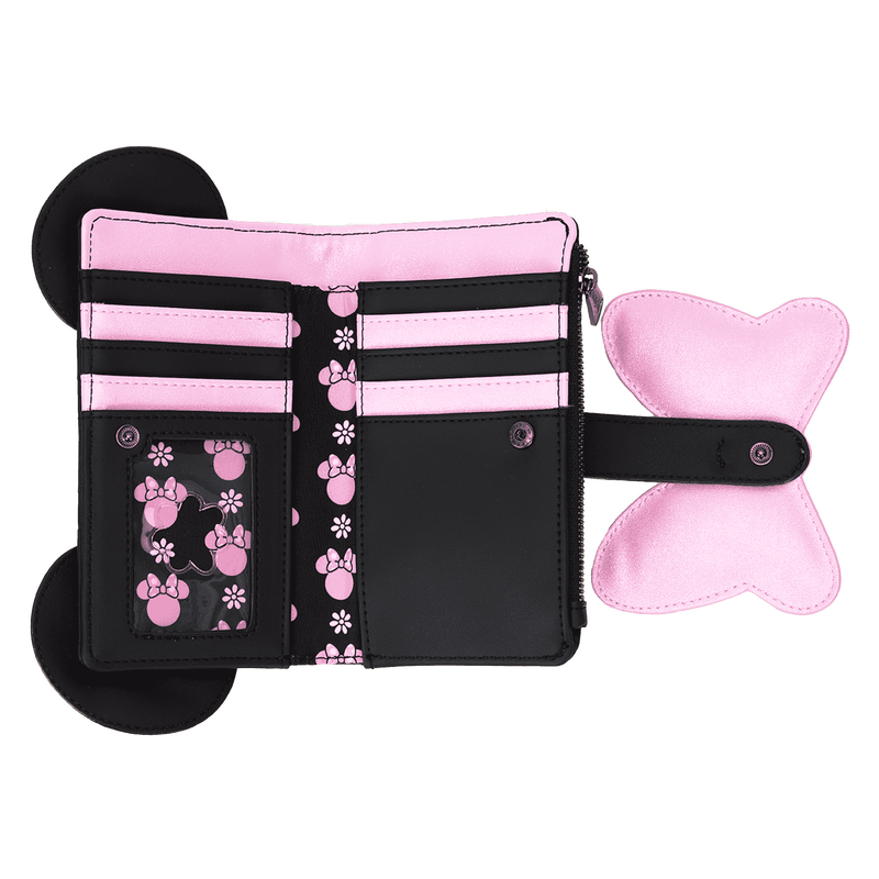Minnie Mouse Floral Rock The Dots Flap Wallet, , hi-res view 4