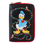 Mickey & Friends Holiday String Lights Zip Around Wallet, , hi-res view 1