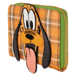 Pluto 95th Anniversary Plaid Zip Around Wallet, , hi-res view 5