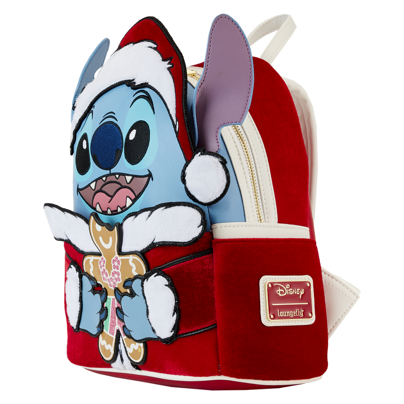 Disney Santa Stitch Cosplay Mini Backpack, , hi-res view 3