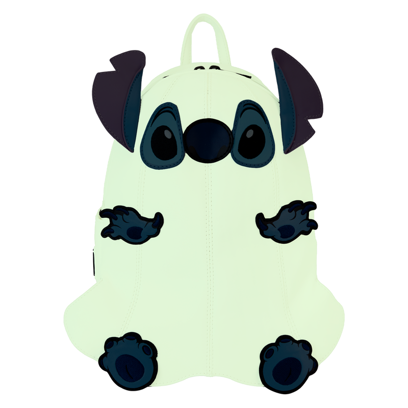 【Loungefly】ディズニー ゴーストスティッチ バックパック Stitch Ghost Costume Figural Glow Mini Backpack | Loungefly