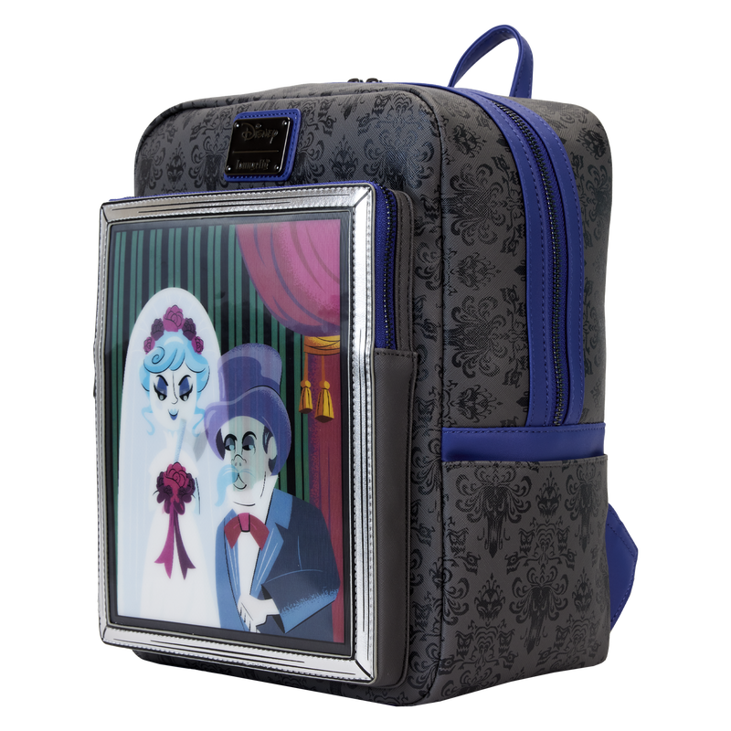 Haunted Mansion The Black Widow Bride Portrait Lenticular Mini Backpack, , hi-res view 5