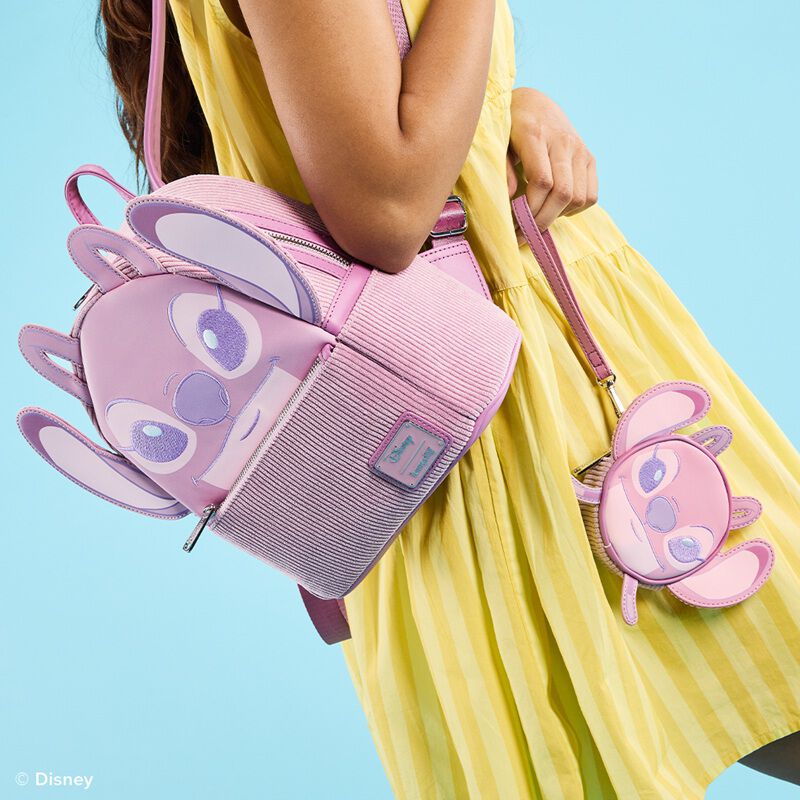 Angel Minimal Corduroy Mini Backpack, , hi-res view 5