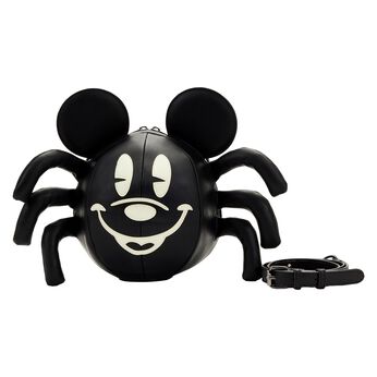Stitch Shoppe Mickey Mouse Glow Spider Crossbody Bag, Image 1