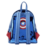 Marvel Metallic Captain America Cosplay Mini Backpack, , hi-res image number 5